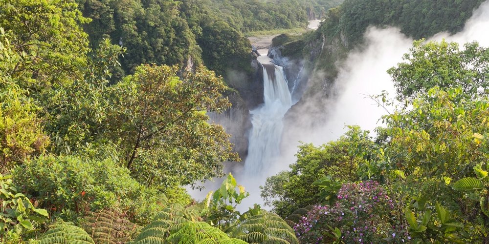 Hoogtepunten Banos Ecuador waterval