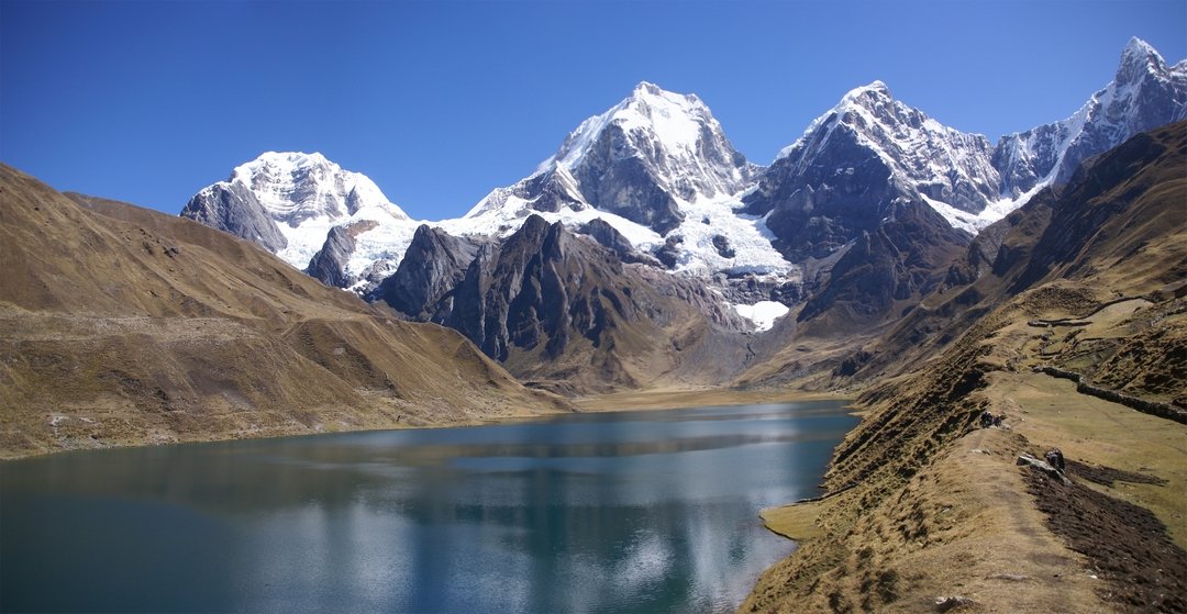 Beste reistijd Peru, bergen met sneeuw